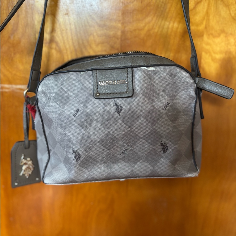 U.S. Polo Assn. Black Zip Pouch
